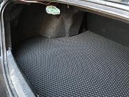 Mitsubishi Lancer X 2008- рр. Килимок багажника (EVA, чорний) фото 2