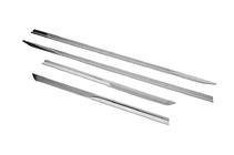 Renault Clio V 2019- рр. Накладки на дверний молдинг (нерж) фото 5