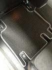 Volkswagen Sharan 2010-2023 рр. Поліуретанові килимки (3 ряди, EVA, чорні) фото 11