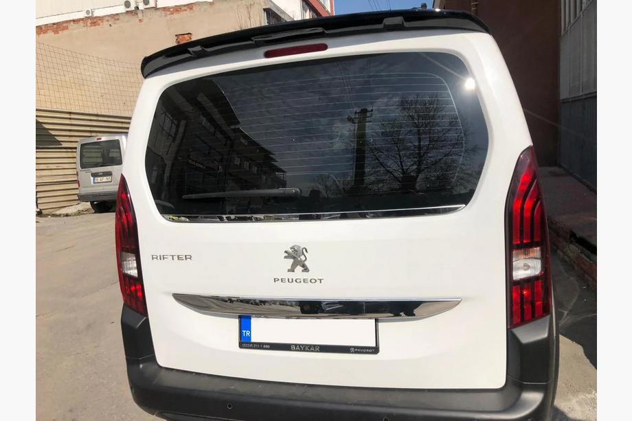 Peugeot Partner/Rifter 2019- рр. Нижня кромка скла (нерж.) Фото 3