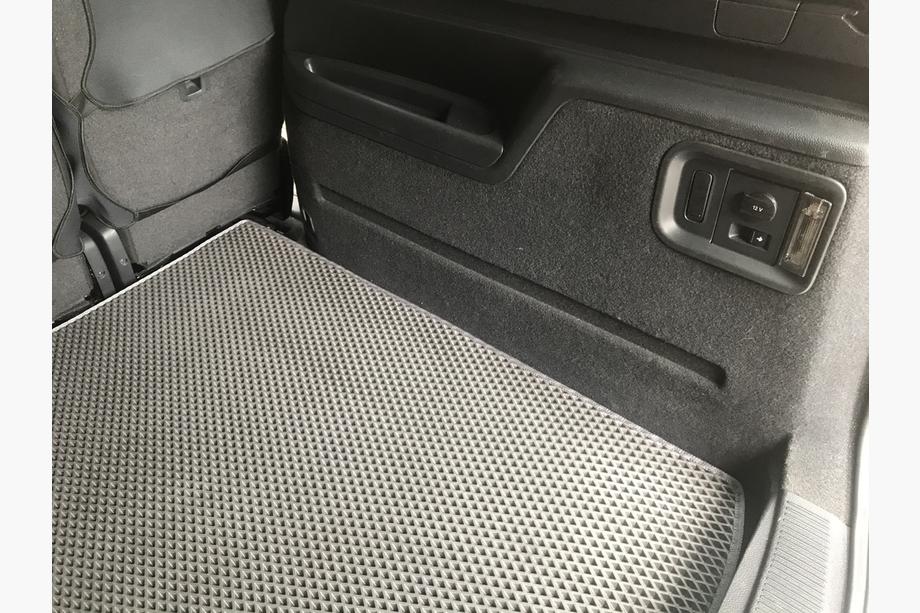 Volkswagen Sharan 2010-2023 рр. Килимок багажника верхній (EVA, чорний) Фото 5