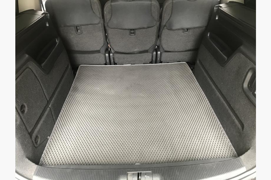 Volkswagen Sharan 2010-2023 рр. Килимок багажника верхній (EVA, чорний) Фото 6