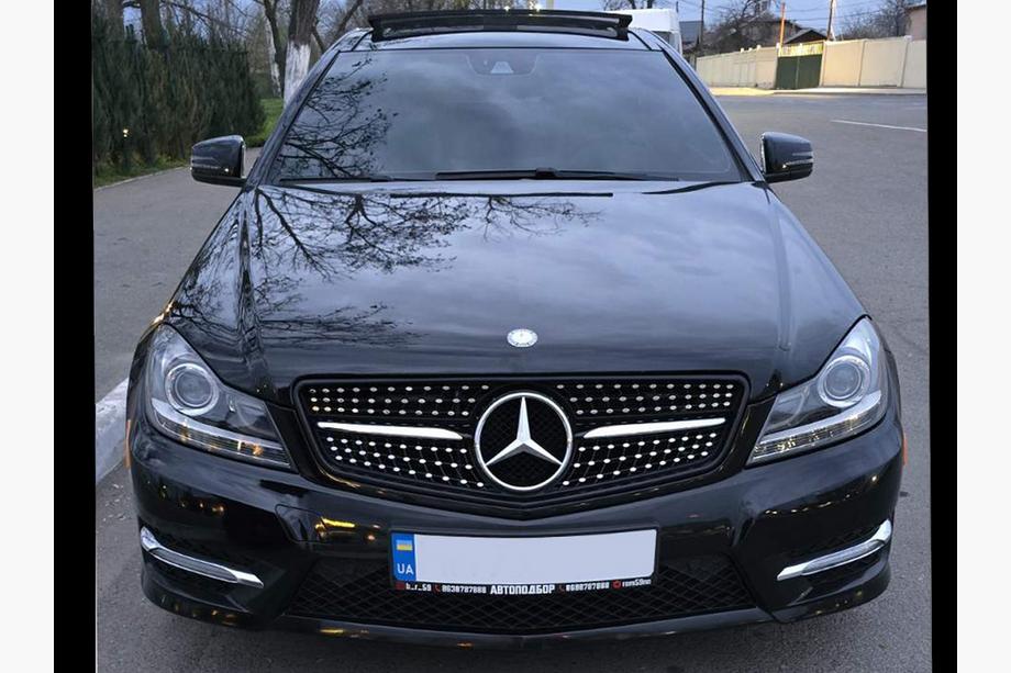 Mercedes C-class W204 2007-2015 рр. Передня оптика LED (2011-2015, 2 шт) Фото 3