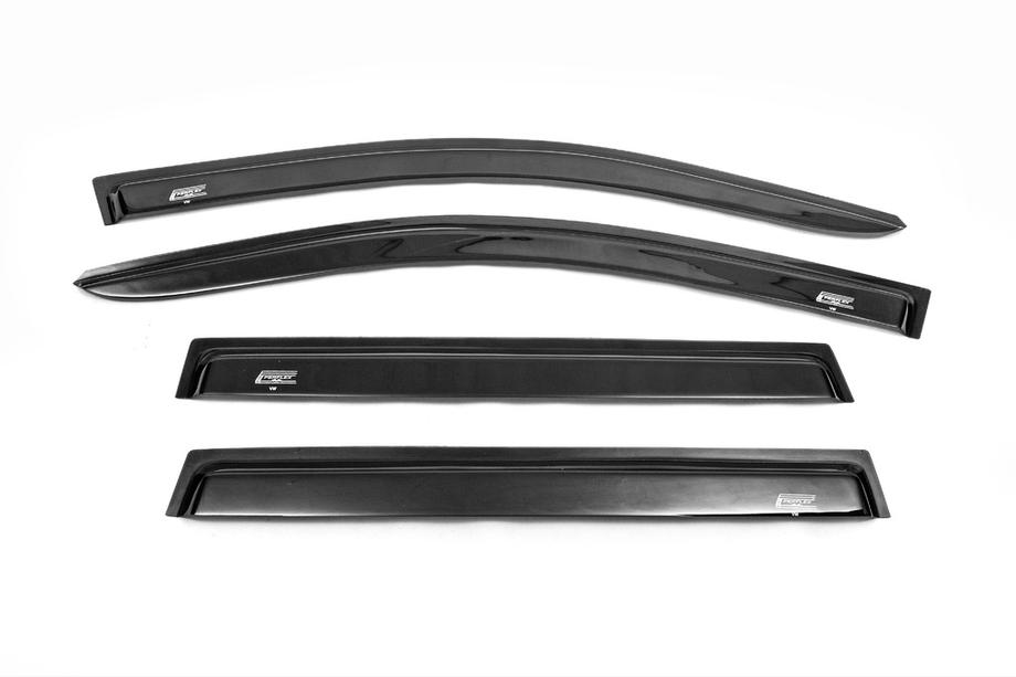 Volkswagen Touareg 2002-2010 рр. Вітровики (4 шт, Perflex Standart) Фото 3