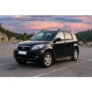Бокові пороги Bosphorus Grey (2 шт., алюміній) Daihatsu Terios 2006-2017 рр. фото 1