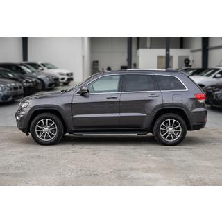Бокові пороги Bosphorus Grey (2 шт., алюміній) Jeep Grand Cherokee WK2 2010-2021 рр. фото 1