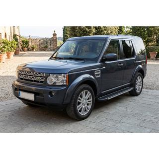 Бокові пороги Bosphorus Grey (2 шт., алюміній) Land Rover Discovery IV 2009-2017 рр. фото 1