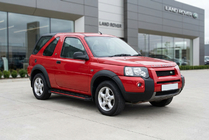 Land Rover Freelander I 1997-2006 рр. Бокові пороги Maya Red (2 шт., алюміній) фото 1