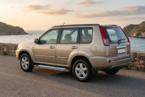 Nissan X-trail T30 2002-2007 рр. Бокові пороги Rainbow (2 шт., алюміній) фото 1