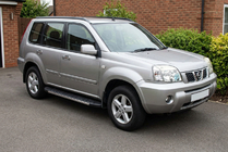 Nissan X-trail T30 2002-2007 рр. Бокові пороги Duru (2 шт., алюміній) фото 1