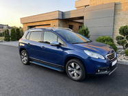 Peugeot 2008 2013-2019 рр. Бокові пороги Maya Blue (2 шт., алюміній) фото 1