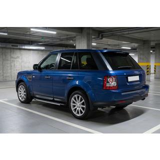 Бокові пороги Bosphorus Grey (2 шт., алюміній) Range Rover Sport 2005-2013 рр. фото 1