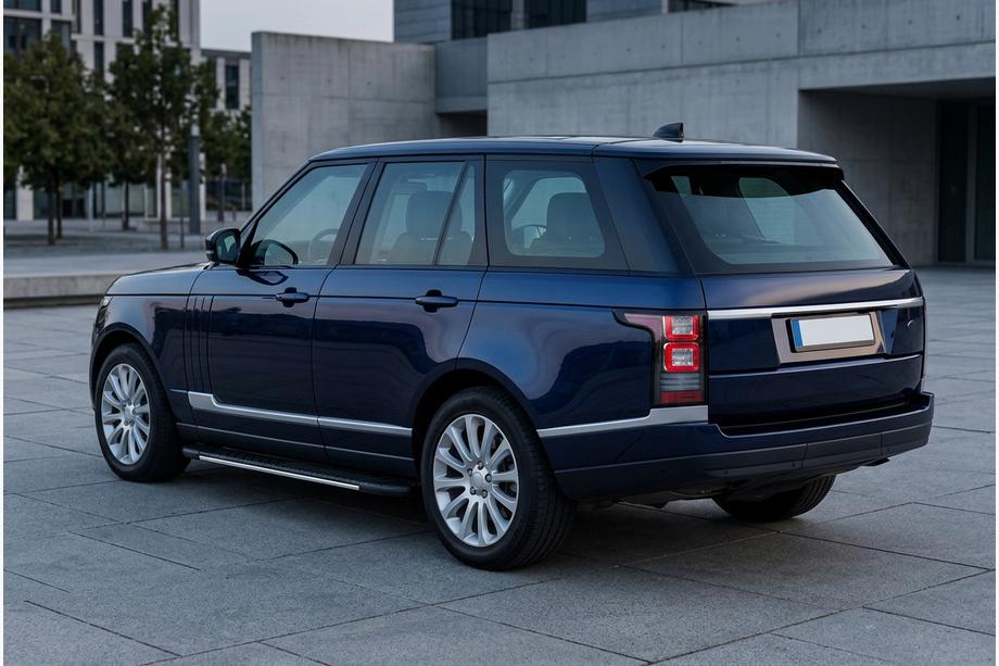 Range Rover IV L405 2013-2021 рр. Бокові пороги Bosphorus Grey (2 шт., алюміній) Image