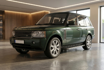 Range Rover III L322 2002-2012 рр. Бокові пороги Bosphorus Grey (2 шт., Алюміній) фото 1