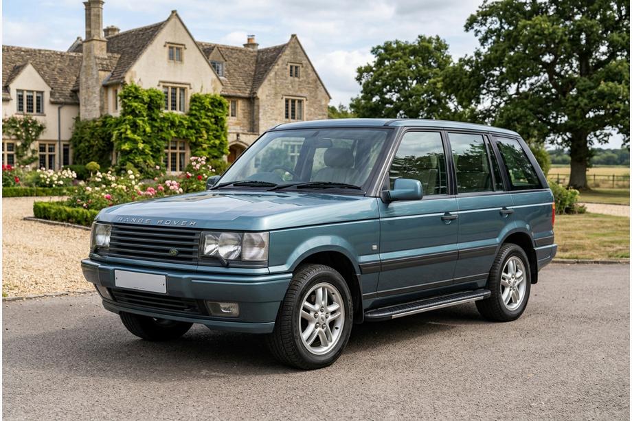 Range Rover II P38A 1997-2002 рр. Бокові пороги Bosphorus Grey (2 шт., алюміній) Image