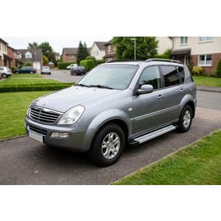 Бокові пороги Maya V2 (2 шт., Алюміній) SsangYong Rexton I 2001-2017 рр. фото 1