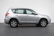 Toyota Rav 4 2006-2013 рр. Бокові пороги Bosphorus Grey (2 шт., алюміній) фото 1