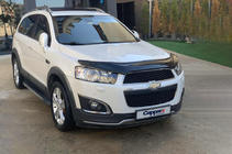Chevrolet Captiva 2006-2019 рр. Дефлектор капота 2012+ (EuroCap) фото 3