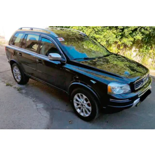 Вітровики з хром молдингом (4 шт, HIC) Volvo XC90 2002-2014 рр. фото 1