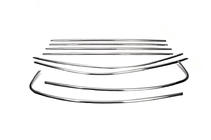 Volkswagen Passat B8 2015-2023 рр. Повна окантовка вікон SD (2019+, нерж) фото 2