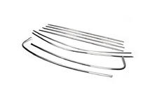 Volkswagen Passat B8 2015-2023 рр. Повна окантовка вікон SD (2019+, нерж) фото 3