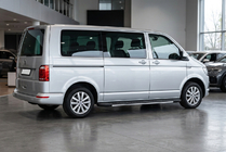 Volkswagen T6 2015-2024 рр. Бокові пороги Bosphorus Grey (2 шт., алюміній) фото 1