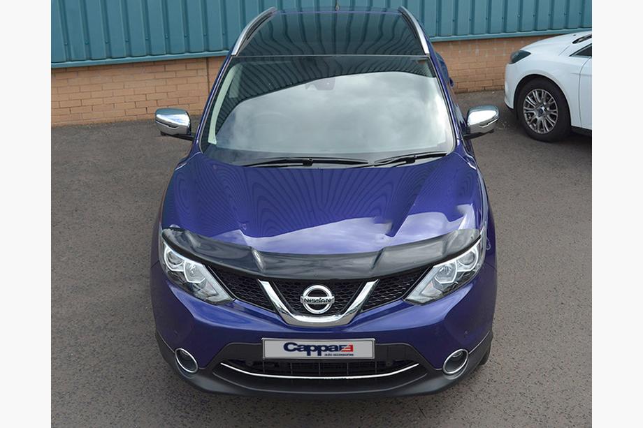 Nissan Qashqai 2014-2021 рр. Дефлектор капота EuroCap (2014-2017) Фото 5