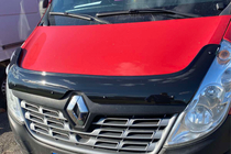 Renault Master 2011-2023 рр. Дефлектор капота 2015-2019 (EuroCap) фото 3