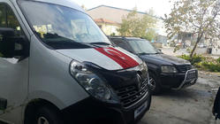 Renault Master 2011-2023 рр. Дефлектор капота 2015-2019 (EuroCap) фото 11