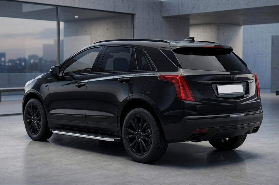 Cadillac XT5 2016- рр. Бокові пороги BlackLine (2 шт., алюміній) Image
