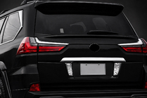 Lexus LX570/450d 2008-2022 рр. Спойлер нижній V1 (2016-2023) фото 3