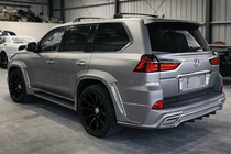 Lexus LX570/450d 2008-2022 рр. Спойлер нижній V1 (2016-2023) фото 4