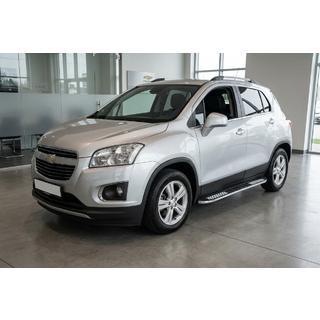 Бокові пороги Tayga V2 (2 шт., алюміній) фото 1