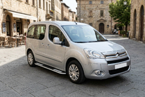 Citroen Berlingo 2008-2018 рр. Бокові пороги Tayga V2 (2 шт., алюміній) фото 1