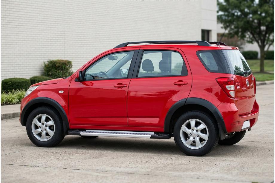 Daihatsu Terios 2006-2017 рр. Бокові пороги New Vision Grey (2 шт., алюміній) Фото 1