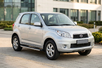 Daihatsu Terios 2006-2017 рр. Бокові пороги BlackLine (2 шт., алюміній) фото 1