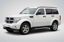 Dodge Nitro 2006-2011 рр. Бокові пороги New Vision Black (2 шт., алюміній) фото 1