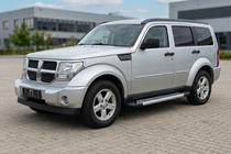 Dodge Nitro 2006-2011 рр. Бокові пороги New Vision Grey (2 шт., алюміній) фото 1