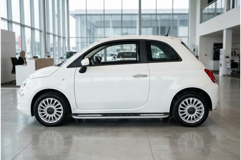 Fiat 500/500L 2013-2022 рр. Бокові пороги Tayga V2 (2 шт., алюміній) Image
