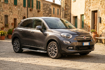 Fiat 500X 2014-2024 рр. Бокові пороги Tayga V2 (2 шт., алюміній) фото 1