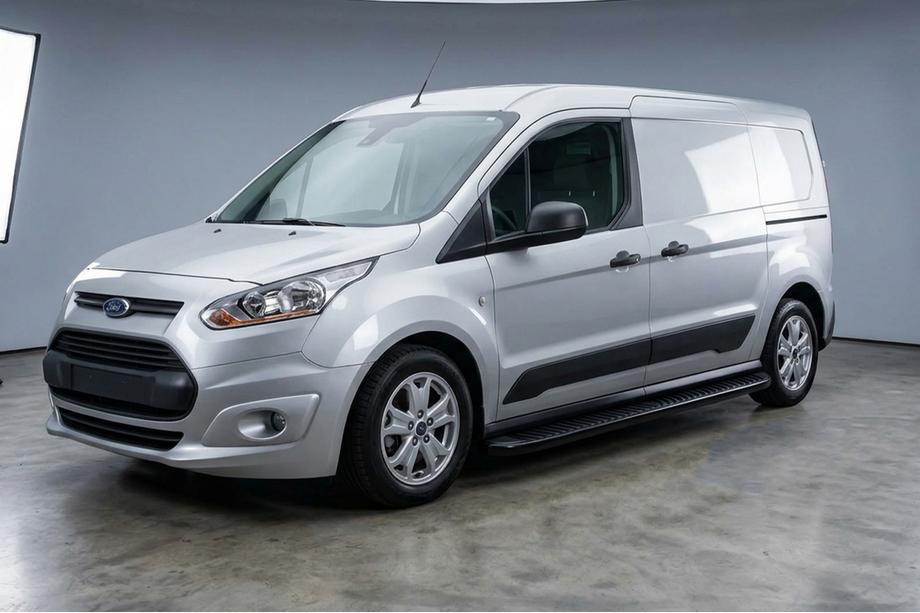 Ford Connect 2014-2021 рр. Бокові пороги Tayga Black (2 шт., алюміній) Image