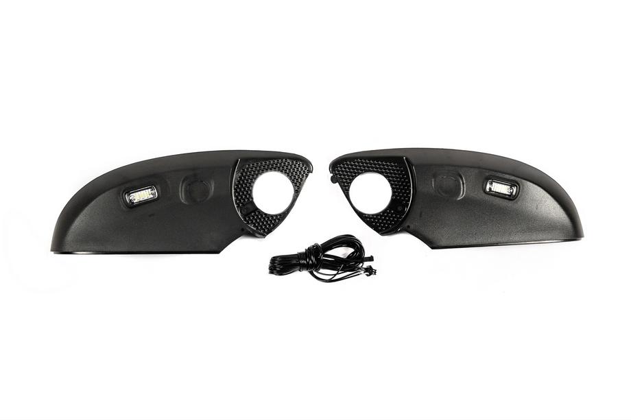 Toyota Land Cruiser 200 2007-2021 рр. Нижня частина дзеркала (з LED-підсвіткою) Фото 1