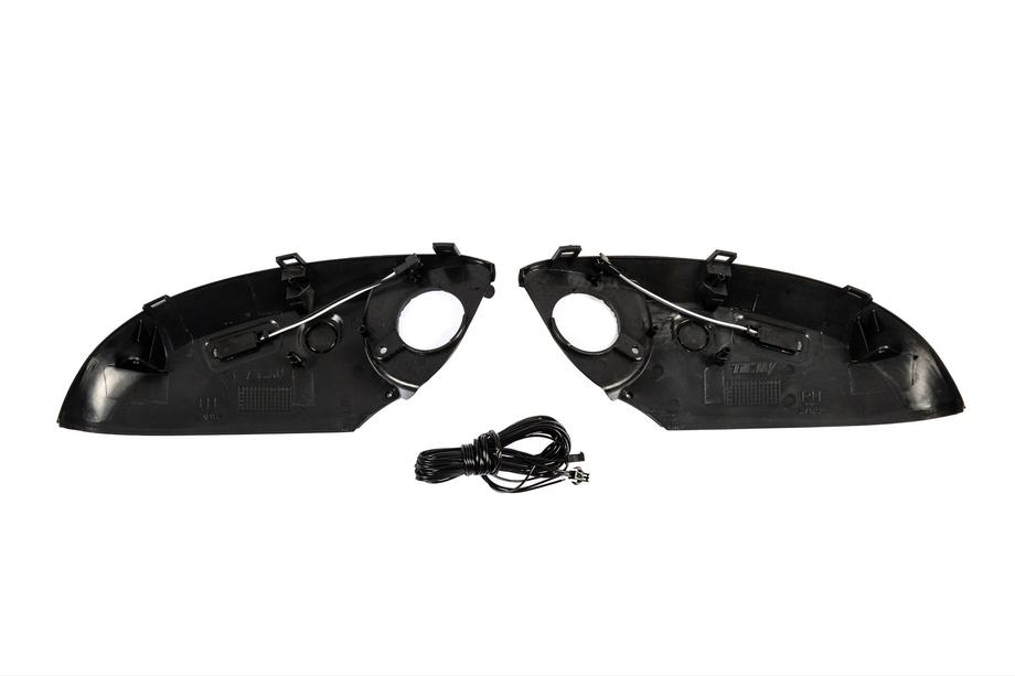 Toyota Land Cruiser 200 2007-2021 рр. Нижня частина дзеркала (з LED-підсвіткою) Фото 4