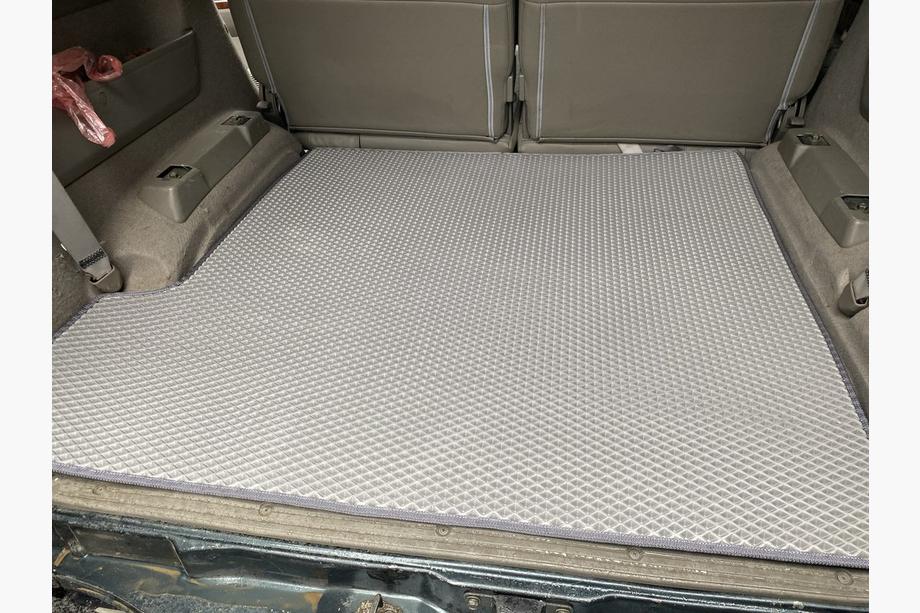 Nissan Patrol Y61 1997-2011 рр. Килимок багажника Довгий (EVA, сірий) Фото 4