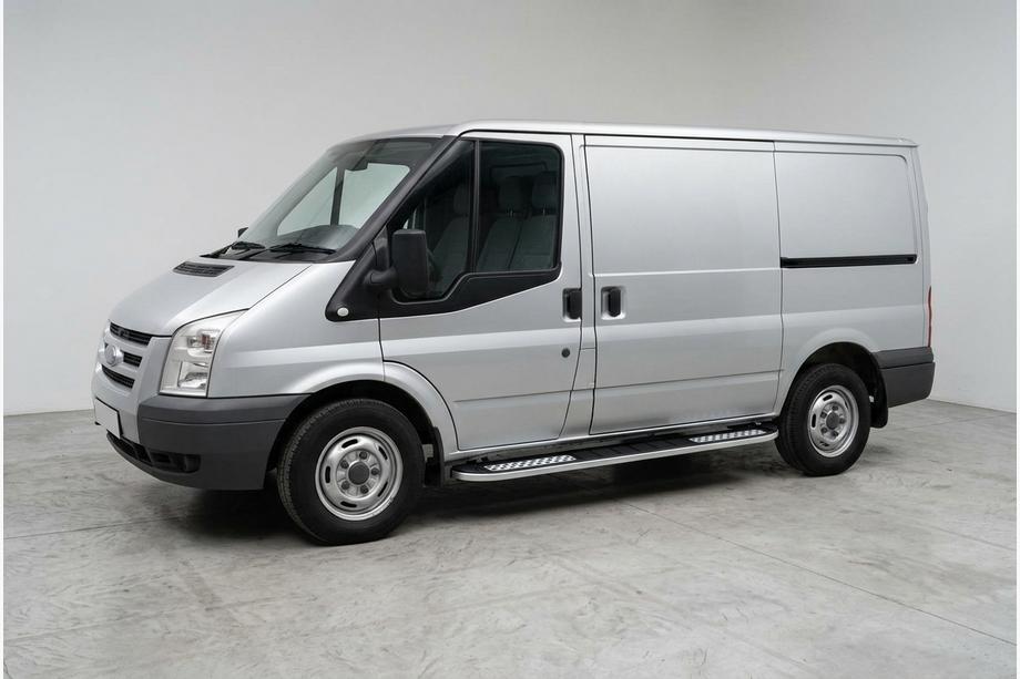 Ford Transit 2000-2014 рр. Бокові пороги Tayga V2 (2 шт., алюміній) Image