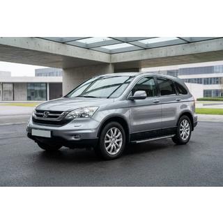 Бокові пороги BlackLine (2 шт., алюміній) Honda CRV 2007-2011 рр. фото 1