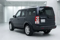 Land Rover Discovery IV 2009-2017 рр. Бокові пороги Tayga Black (2 шт., алюміній) фото 2