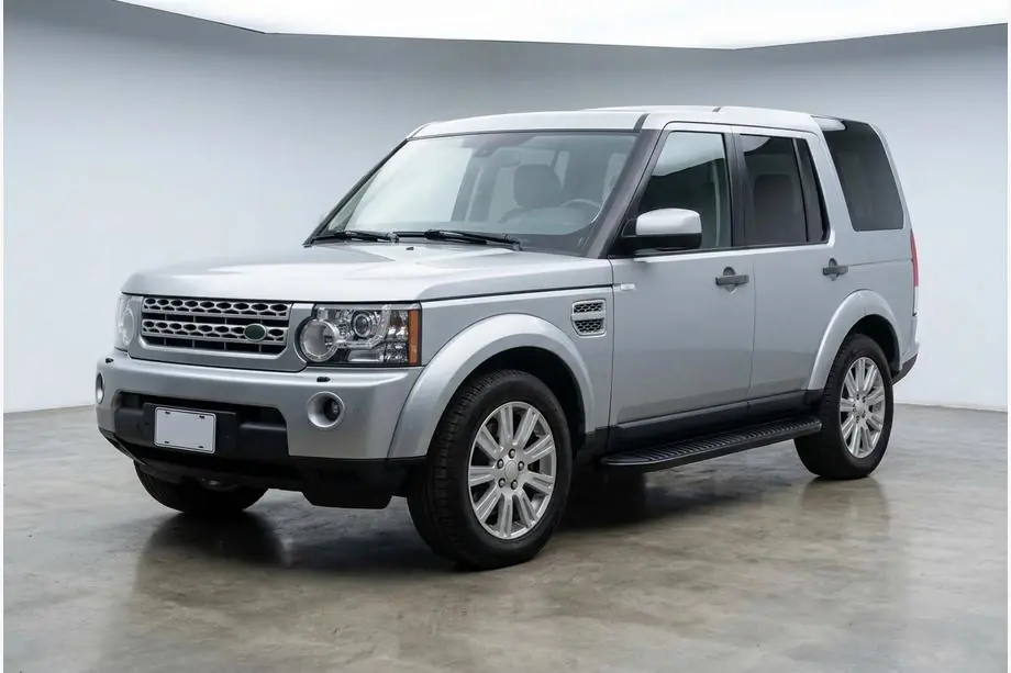 Land Rover Discovery IV 2009-2017 рр. Бокові пороги Tayga Black (2 шт., алюміній) Image