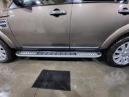 Land Rover Discovery IV 2009-2017 рр. Бокові пороги Tayga V2 (2 шт., алюміній) фото 3