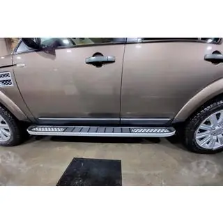 Бокові пороги Tayga V2 (2 шт., алюміній)